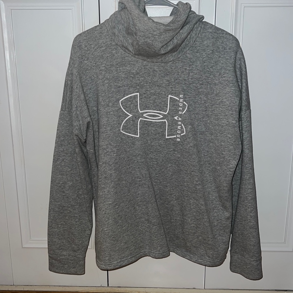 Women’s Medium Under Armour Grey CowlNeck Sweatshirt